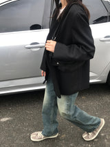 Balance collarless jacket
