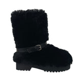 Bear buckle boots