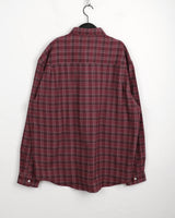 [UNISEX] ディッキーズビンテージチェックブラッシュドアウター長袖シャツ