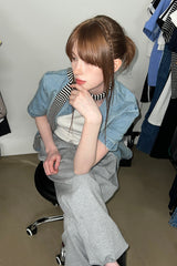 DENIM SHIRTS (BLUE)