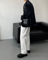 ヴァイパーレザーブレーザー / OWN Viper Leather Blazer (2 colors)