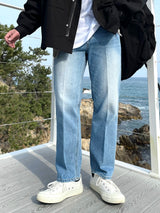 ブラッシュセミデニムパンツ/BRUSH SEMI DENIM PANTS(4COLOR)
