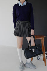 コネストライプスカート/Kone Stripe Skirt (2color)
