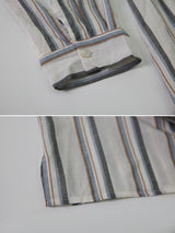 Natural Stripe Long Sleeve Shirt