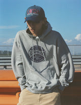 スタンプロゴフーディー/STAMP LOGO HOODIE GREY(CV2CFUM416A)