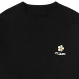 [UNISEX] Flower board embroidery smile sweatshirt
