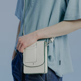 リーセントロゴクロスバッグ / RECENT LOGO CROSS BAG_OATMEAL