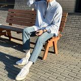 LMN シグナルモダンフィットプレーンシャツ / LMN Signal Modern Fit Plain Shirt (4 colors)