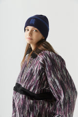 ロゴラインビーニー / BSR2223FWBN058 BSR LOGO LINE BEANIE NAVY
