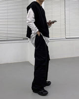 トイフーディーベスト/SK Toy Hoodie vest (4 colors)
