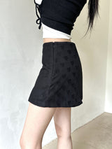 ハートロースリットミニスカート / 942. Heart low slit mini sk (2color)