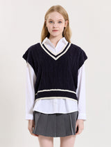 PREPPY VEST