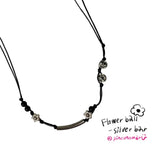 Flower ball - Silver bar