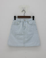 アイスライトブルーミニスカート/no.6176 Ice Light Blue Mini Skirt