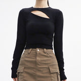 [NONCODE] Cutout T-shirt