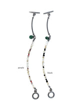 Green point half bangle bracelet (2 color)