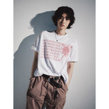 ゲットコネクテッドTシャツ / GET CONNECTED T-SHIRT_WH