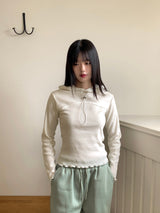 コスパーストリングインナーフードTシャツ