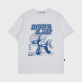 マジックバロンドッグハーフスリーブTシャツ/Magic balloon dog half sleeve tshirts