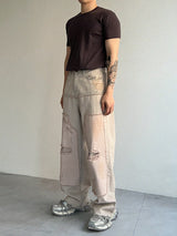 ダブルカットマッスルフィット半袖tシャツ(3colors)