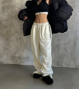 [UNISEX] Hooded oversized fit wellon padded coat