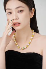 SUNFLOWER CHOKER 