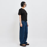 MOMS FAVORITE FIT CROP T-SHIRT BLACK