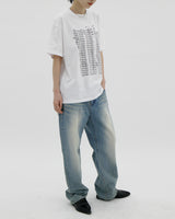 サンディングウォッシュローライズデニムパンツ / Sanding Wash Low Rise Denim Pants