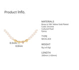 LoVe イニシャルパールネックレス / LoVe INITIAL PEARL NECKLACE