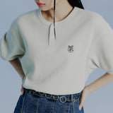 ボタンアップワッフルヘンリーネック / BUTTON UP WAFFLE HENLEY NECK_OATMEAL