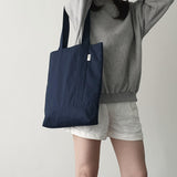 ツイルシンプルラインバッグ - deep navy