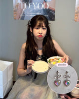 Rainbow Princess Heart Piercing (Lovelyz Jiae Piercing)