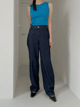 ミスドウワイドパンツ/no.1752 Ms. Dough Wide Pants