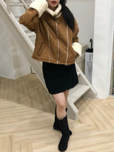 Karena corduroy skirt (XL size)