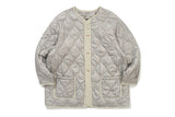 リセントロゴM65ジャケット/RECENT LOGO M65 PARKA_LIGHT GREY