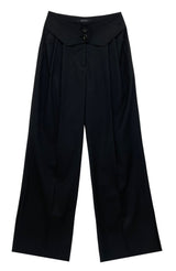 Button wide slacks