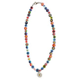 スマイリーデイジーネックレス / SMILEY DAISY NECKLACE (4384012042358)