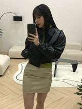 Malo short leather jacket 