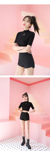 ムーンライトクロップTシャツ / TOP(6483) Moonlight Crop Tee