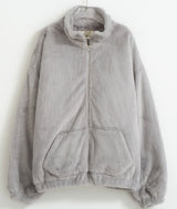 overfit wellon kara mink loosefit jumper