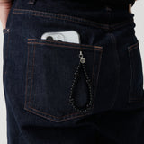 ミニブラックハートフォーンストラップ / MINI BLACK HEART PHONE STRAP KEY RING
