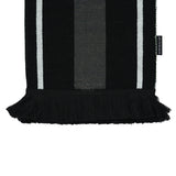 BASIC LOGO STRIPE MUFFLER BLACK