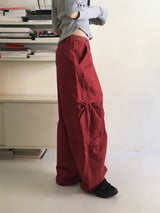 Yells Balloon Maxi Cotton Cargo Pants
