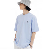 オーバーフィットマシュマロポイントショートスリーブT/OVERFIT MARSHMALLOW POINT SHORT-SLEEVED T-LIGHT PURPLE