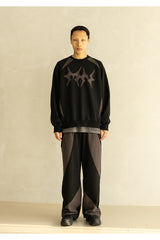 MN DART SPORTY REVERSE SWEAT SHIRTS MFHCR001-BK