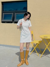 カラーリボンドレス/Color Ribbon Dress (4color)