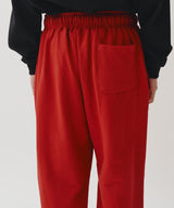 WIDE SWEAT PANTS (RED)