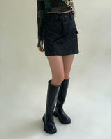 Collection 21fw - Dark Vader Mini Skirt (6614899196022)