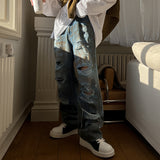 ダーティーウォッシングワイドデニム / Dirty washing wide denim (1 color)