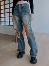 ビンテージユーズドウォッシュ加工デニム/no.501 Vintage Used Washed Denim